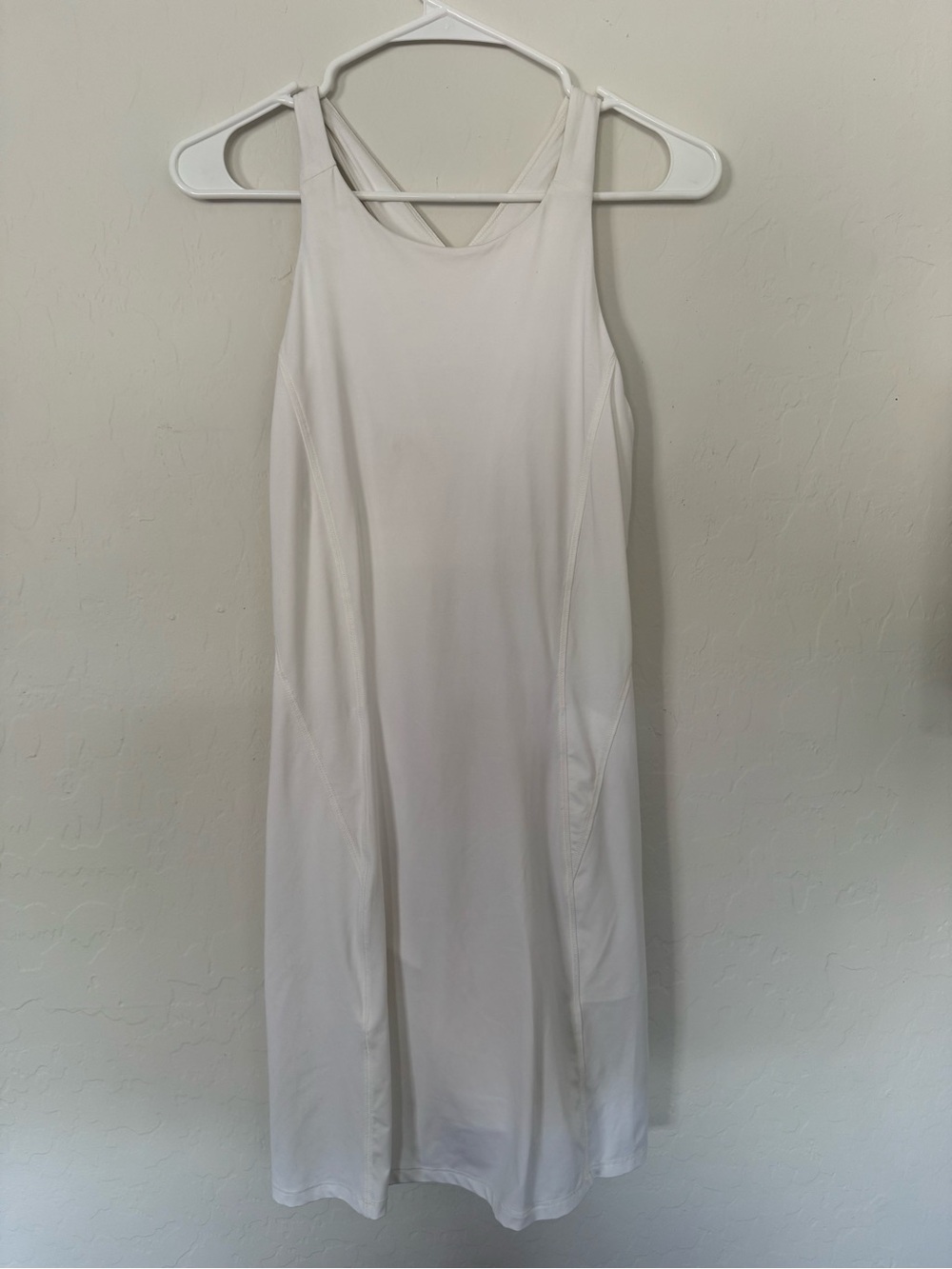 all in motion White Sleeveless Cross-Back Tennis Dress